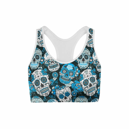 SugarShock™ sports bra (Blue) — SugarSports